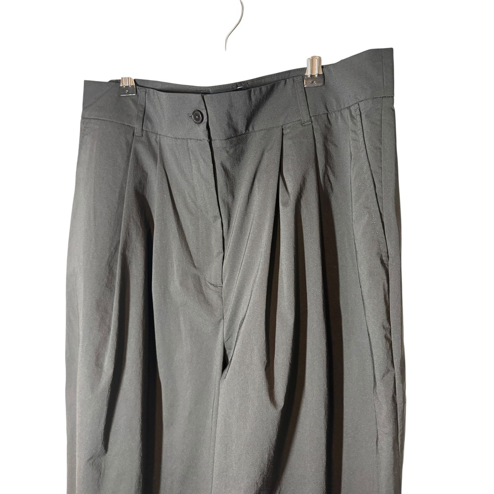 Reformation Black Wide-Leg Trousers - Picture 4 of 11